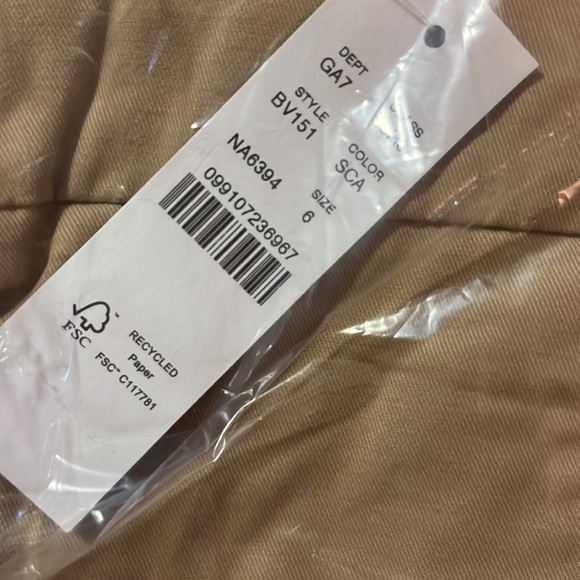 Full length Sydney wide leg chino pant with rhinestones - Picture 6 of 14